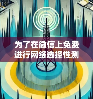 为了在微信上免费进行网络选择性测试（ISTP）您可以按照以下步骤操作