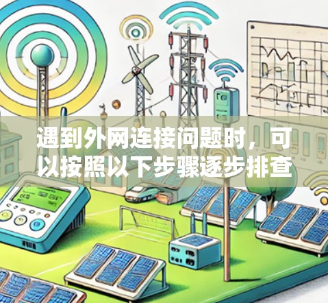 遇到外网连接问题时，可以按照以下步骤逐步排查和解决
